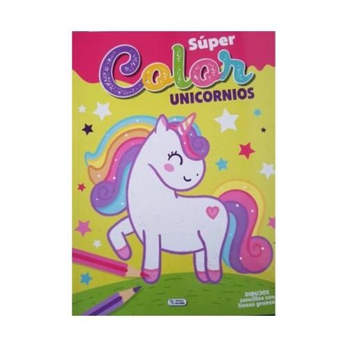 LIBRO UNICORNIO SUPER COLOR MAGICO EDIC.SALDAÑA CPC187 1
