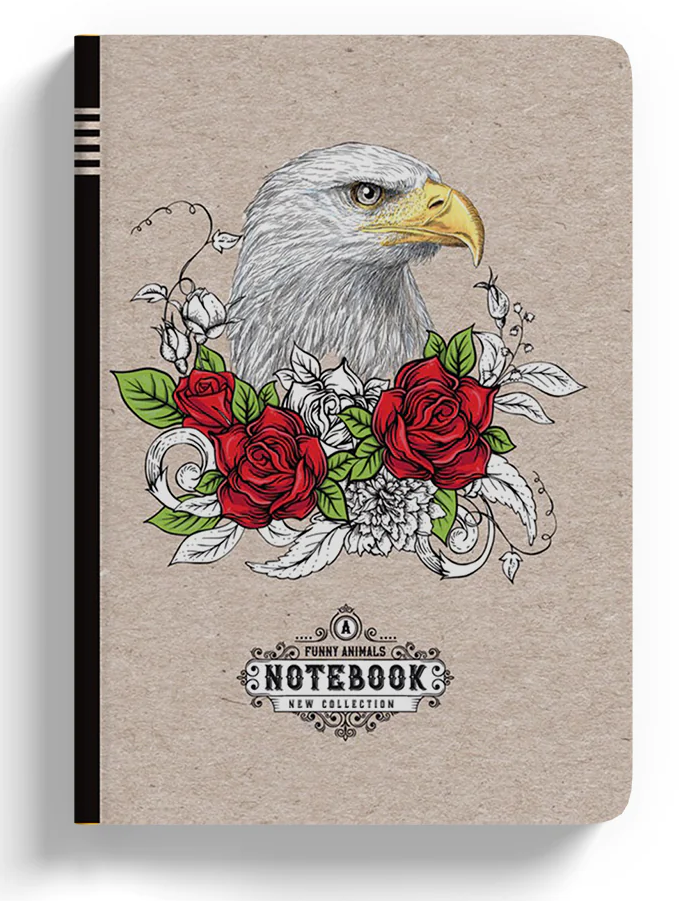 LIBRETA COMPANY FRESH LUXURY FUNNY ANIMALS 64 HJS. 5MM 1