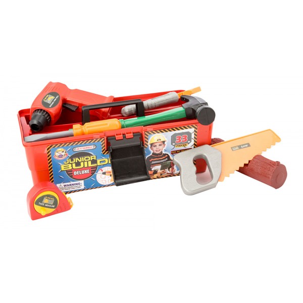 CAJA HERRAMIENTAS JUNIOR BUILDER 33PCS. 3+ (BAS090) 1