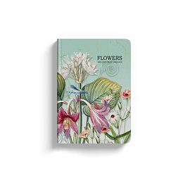 LIBRETA COMPANY FRESH LUXURY FLOWERS 64 HJS. 5MM