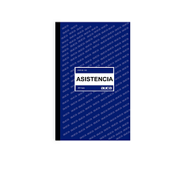 LIBRO DE ASISTENCIA AUCA 100 Hjs ( CO )