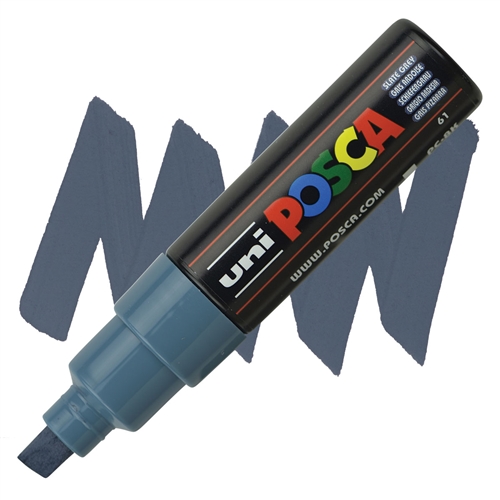 MARCADOR POSCA PC-8K GRIS PIZARRA 8.0 MM 1