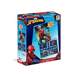 JUEGO 2 EN 1 PUZZLE 72 PZS + LUDO SPIDER-MAN MARVEL TOYNG 3+ ADJ-20870