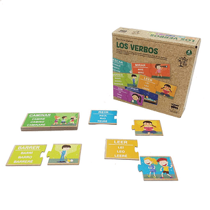 JUEGO EDUCATIVO LOS VERBOS COD. AA-6340