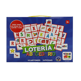 JUEGO DE LOTERIA ABECEDARIO TOYNG 3+ AA-6270