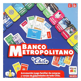 JUEGO BANCO METROPOLITANO CHILE TOYNG 6+ AA-5072