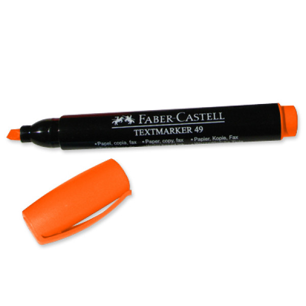 DESTACADOR FABER NARANJO ( TEXTMARKER-49 ) 1