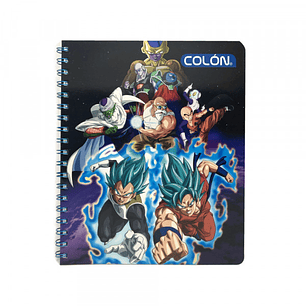 CUADERNO COLON UNIV. 7mm 100 Hjs TE DRAGON BALL 