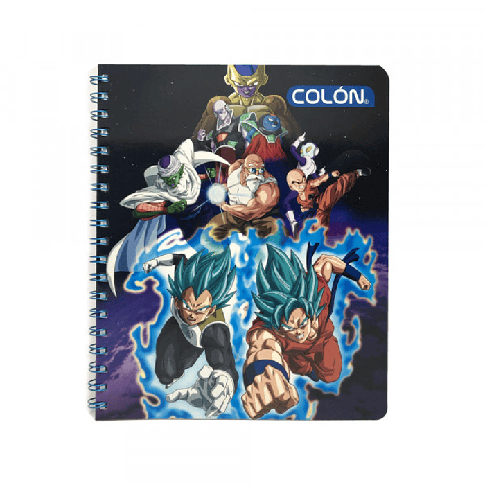 CUADERNO COLON UNIV. 7mm 100 Hjs TE DRAGON BALL 