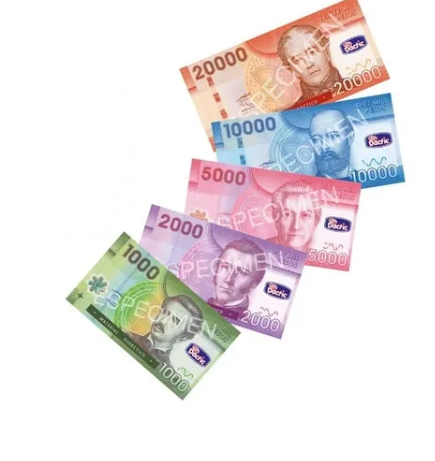 BILLETES Y MONEDAS DACTIC +5 (D905001) 70 BILLETES Y 45 MONEDAS 1