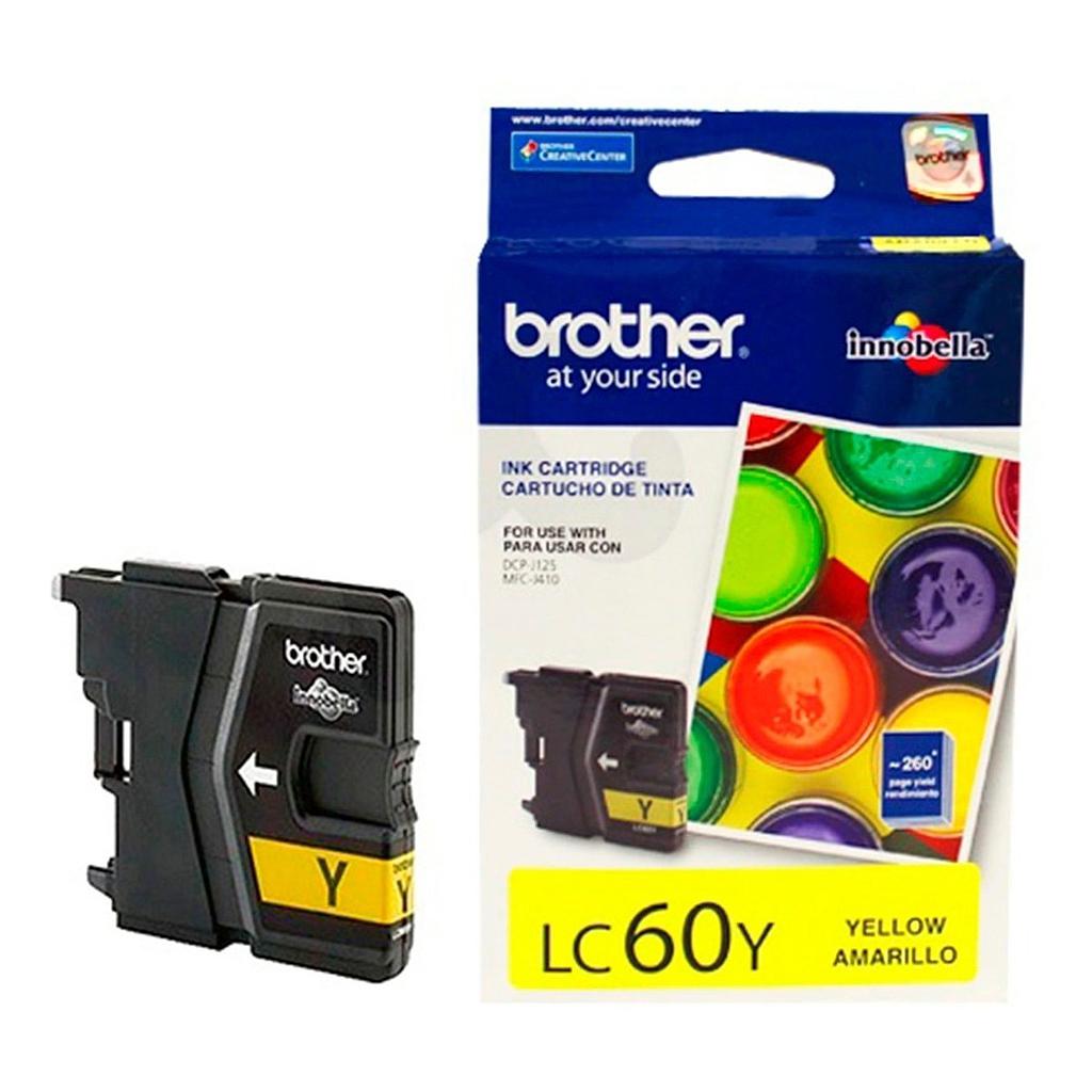 CARTRIDGE BROTHER LC-60 AMARILLO  1