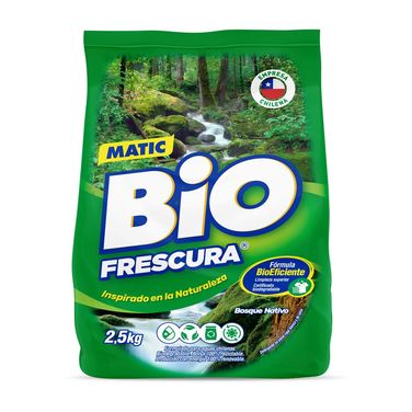 DETERGENTE BIO FRESCURA 2,5 KILOS BOSQUE NATIVO 1