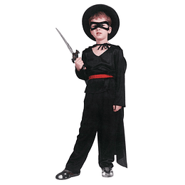 DISFRAZ INFANTIL GLAM EL ZORRO TALLA 7-9 AÑOS