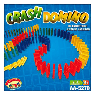 JUEGO CRASH DOMINO (+6 AÑOS) 2-4 PARTICIPANTES AA-5270