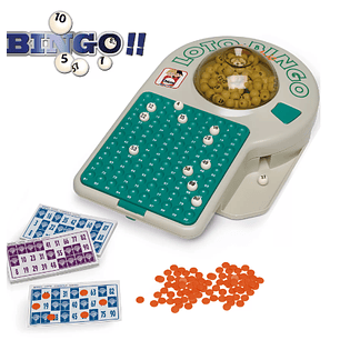 JUEGO DE LOTERIA ELECTRICA 24 CARTONES +3(22302)