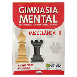 LIBRO GIMNASIA MENTAL MISCELANEA II EDICIONES SALDAÑA CPS037-8