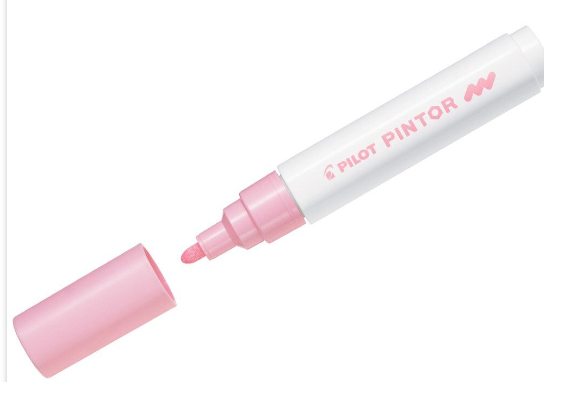 MARCADOR PILOT PINTOR MEDIO ROSADO PASTEL 1.4MM PERMANENTE 1