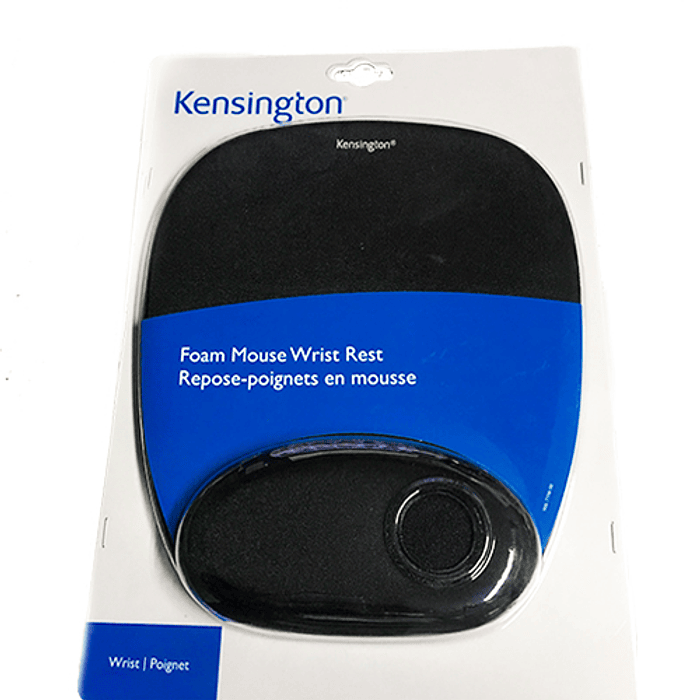 PAD MOUSE KENSINGTON FOAM WRIST REST NEGRO K62384AM