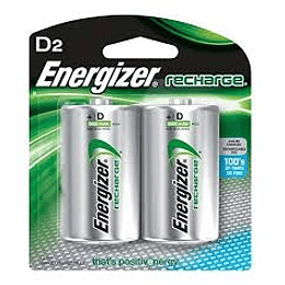 PILA ENERGIZER D2 RECARGABLE X2