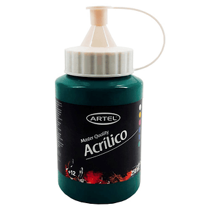 PINTURA ACRILICA ARTEL 250ML. VERDE VIRIDIAN N°554
