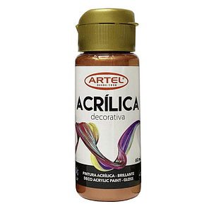 PINTURA ACRILICA ARTEL 60ml DECO METALICO COBRE  N° 993