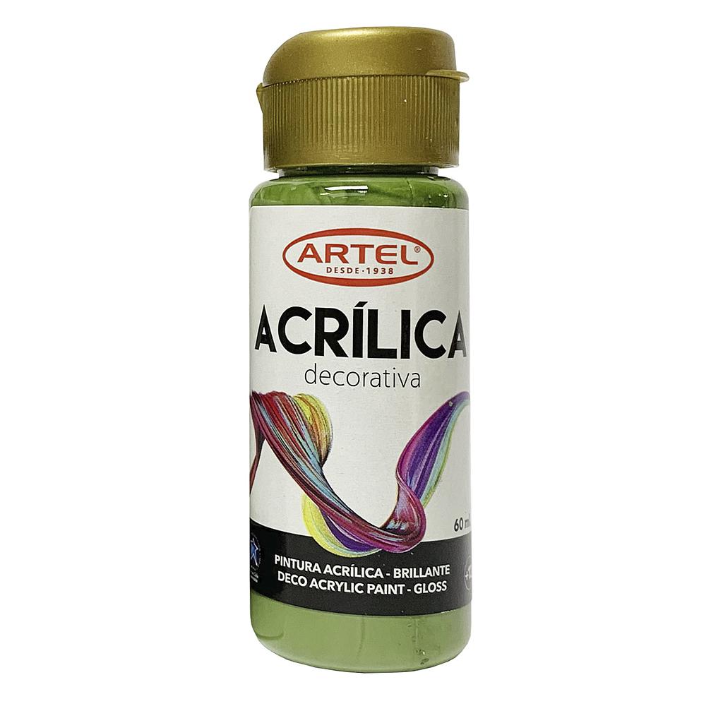 PINTURA ACRILICA ARTEL 60ml DECO VERDE GALA  N° 500 1