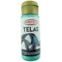 PINTURAS P/ TELAS ARTEL 60 ml METALICO TURQUEZA N° 356