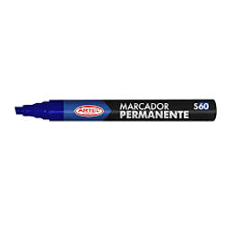 PLUMON PERMANENTE ARTEL S60 AZUL PTA.BISELADA