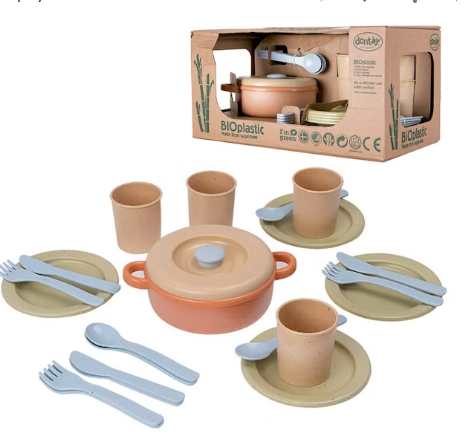 SET PARA CENAR ECOLOGICO 22PZ. DANTOY  1