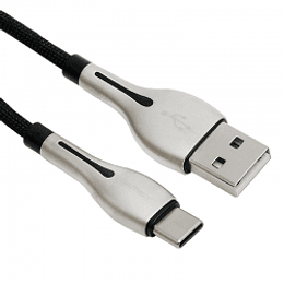 CABLE TECMASTER USB C A USB 3.1A ALEACION DE ZINC 1 MT