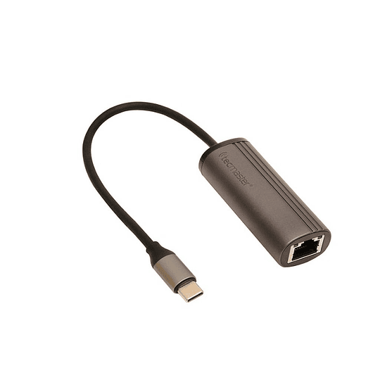 ADAPTADOR TECMASTER USB 3.1 TIPO-C A ETHERNET GIGABIT RJ45 TM-100537