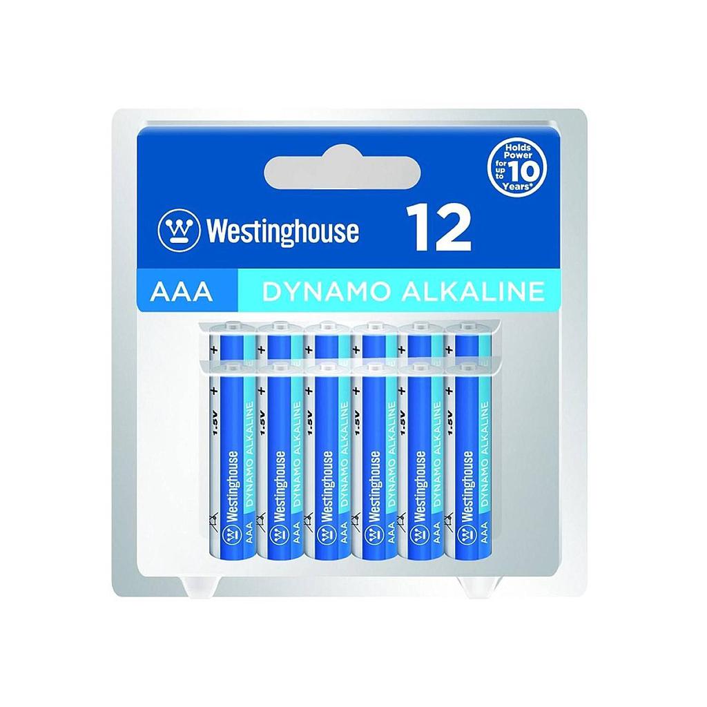 PILA WESTINGHOUSE AAA x 12 (LR03) 1.5V 1