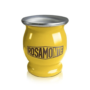 MATE ESMALTADO AMARILLO ROSAMONTE 25GRS.