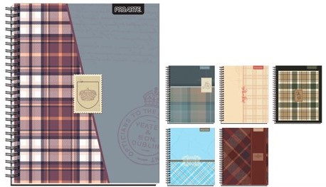 CUADERNO PROARTE UNIV. 7mm 100 Hjs TED/ ED ESCOCES 1