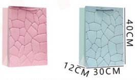 BOLSA DE REGALO TEXTURA 40 X 30 X 12 CMS. 1