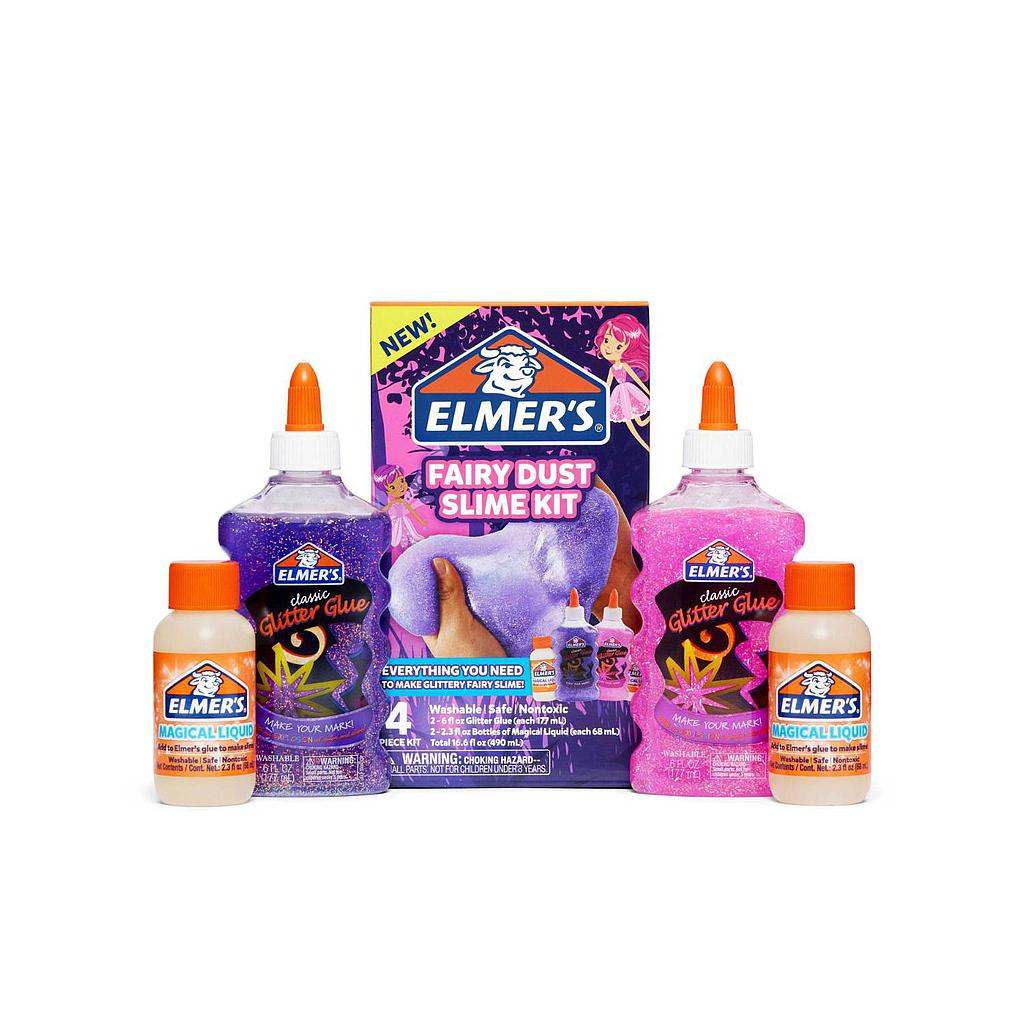 ELMER'S KIT SLIME BRILLO DE HADAS 4 PZAS. (2190606)  1