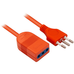 CABLE EXTENSION 10 METROS PHILCO XT49 NARANJO