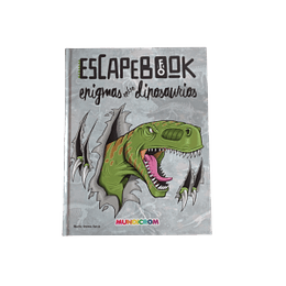 LIBRO MUNDICROM ESCAPE BOOK ENIGMAS ENTRE DINOSAURIOS