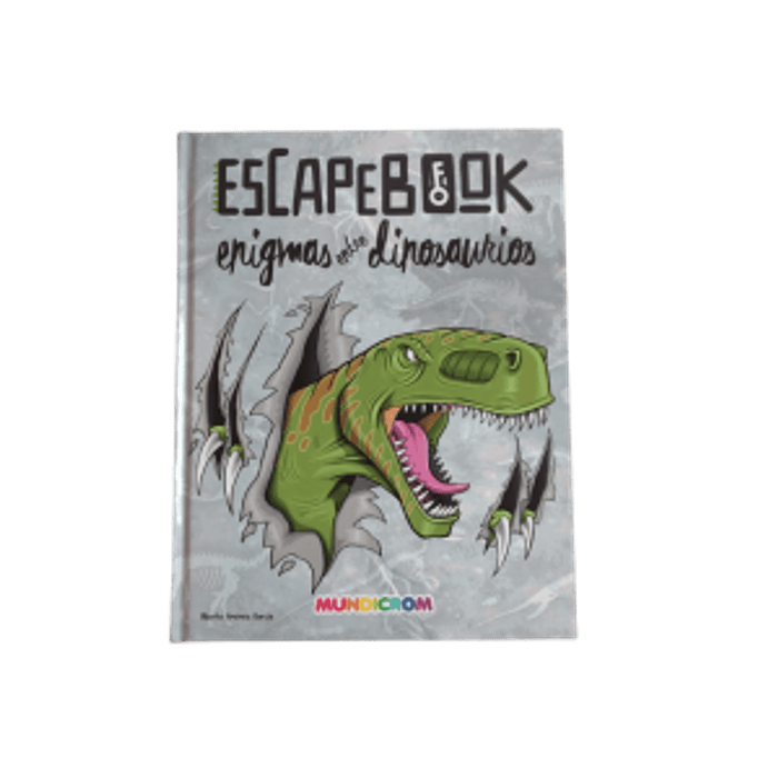 LIBRO MUNDICROM ESCAPE BOOK ENIGMAS ENTRE DINOSAURIOS