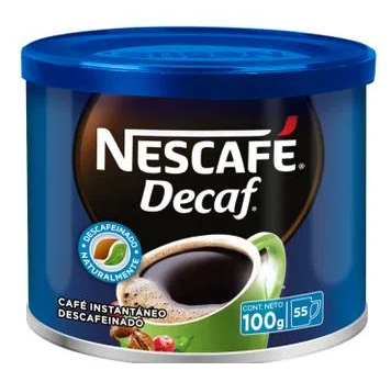 NESCAFE DECAF TARRO 100 grs GRANULADO 1