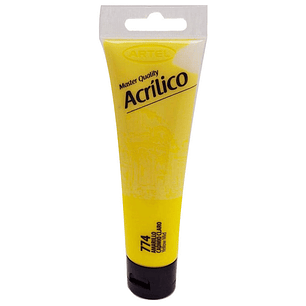 PINTURA ACRILICA ARTEL 100ML. AMARILLO CADMIO CLARO N°774