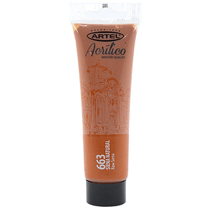 PINTURA ACRILICA ARTEL 35ML. SIENA NATURAL N°663 