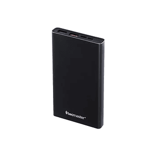 POWER BANK TECMASTER 10.000mAh 2 USB-A 1 USB C CARGA RAPIDA PD20W