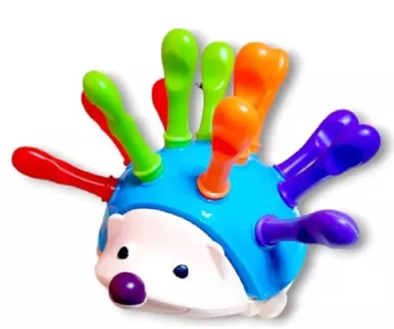 JUEGO ENCAJE ERIZO FORMAS Y COLORES 11PZAS +18M LER9103 1