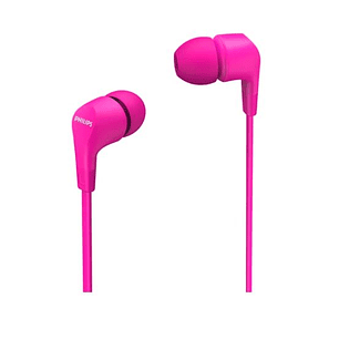 AUDIFONO C/MICROFONO PHILIPS TAE1105PK ROSADOS 1.2MTS