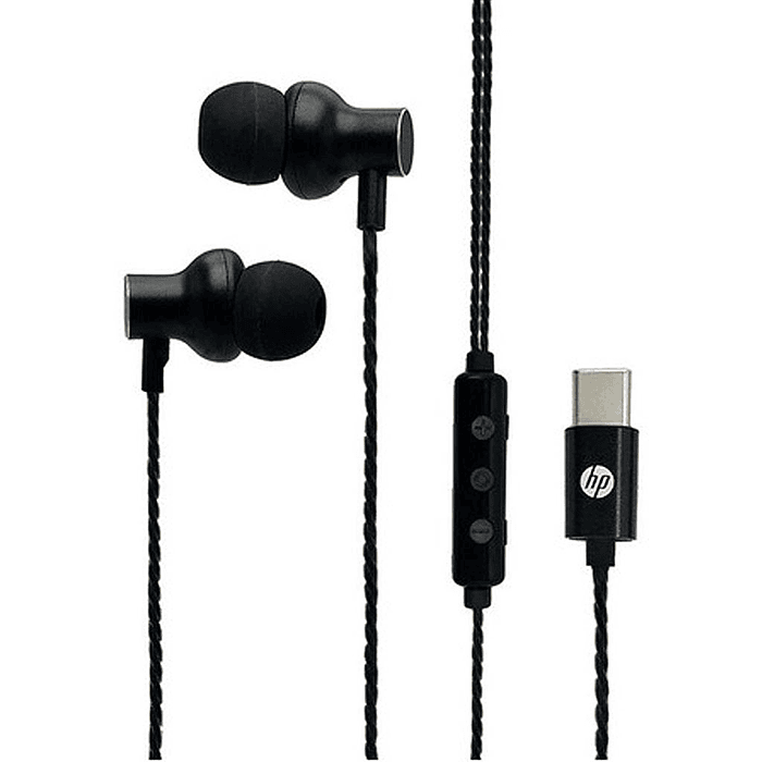 AUDIFONO HP MANOS LIBRES DHH-1127 NEGRO TIPO C 