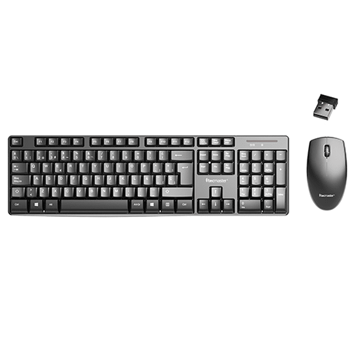 KIT TECLADO/MOUSE INALAMBRICO TECMASTER 