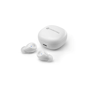 AUDIFONOS BLUETOOTH MOTO BUDS 105 IPX5 C/MIC BLANCOS