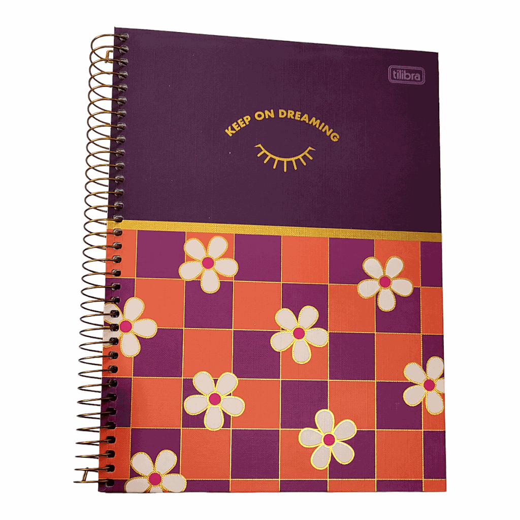 CUADERNO TILIBRA CARTA 7mm 160 Hjs 4 MATERIAS SUPER TOP CHECK POP 1