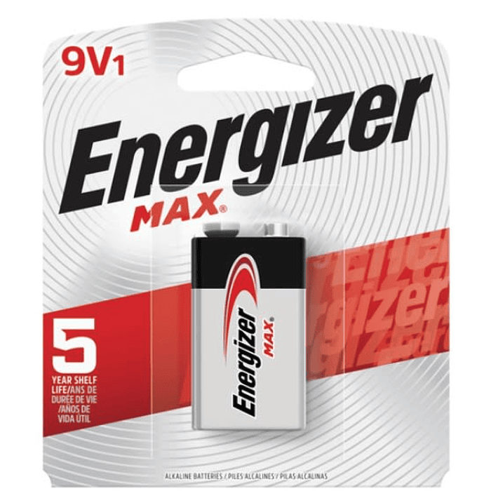 BATERIA ALCALINA ENERGIZER 9V